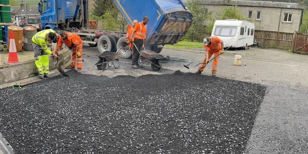 Tarmac Repair Contractor Peebleshire, Scotland