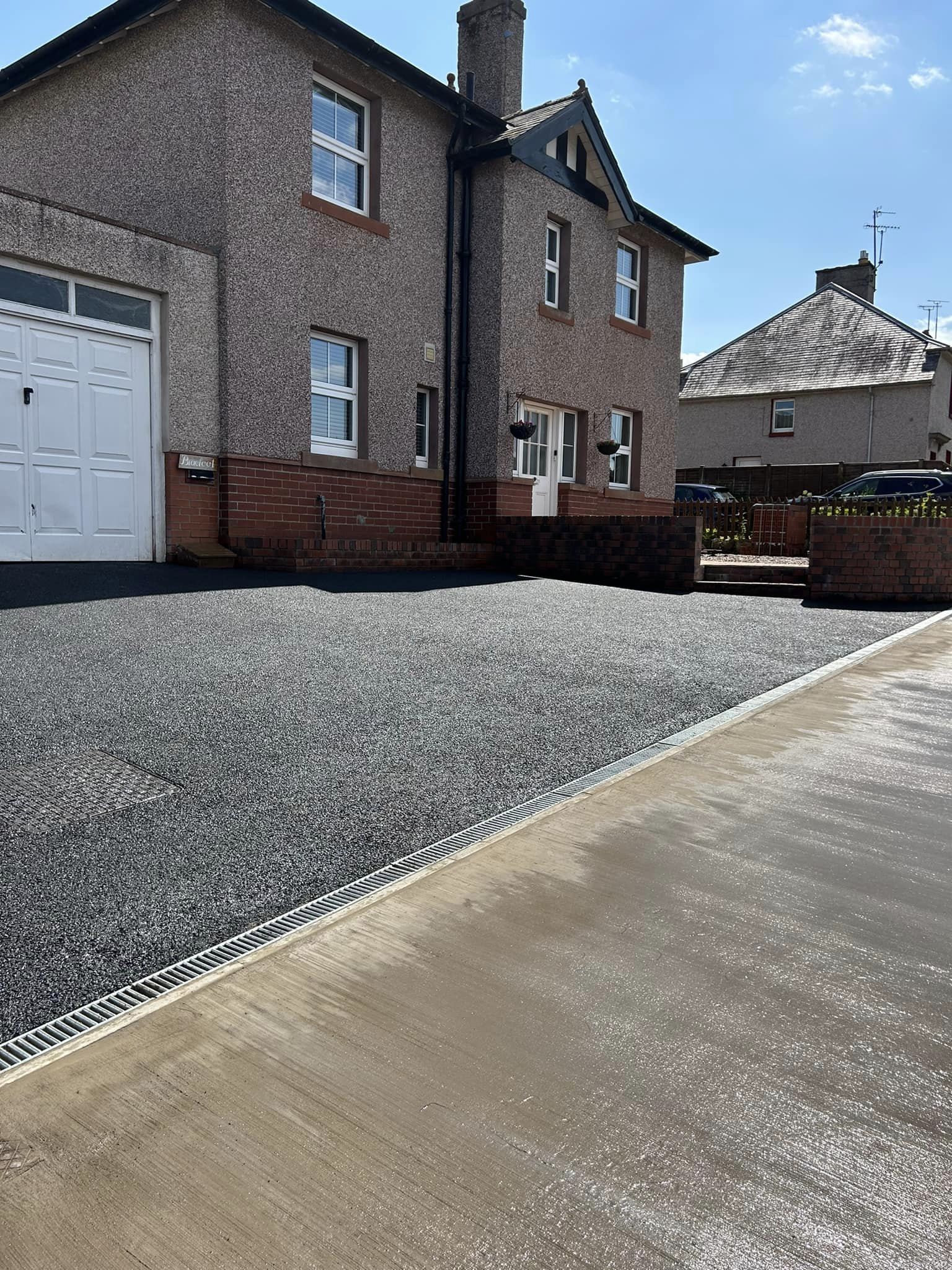 Tarmac Driveway, Concrete Car Crossing - Kelso, Borders